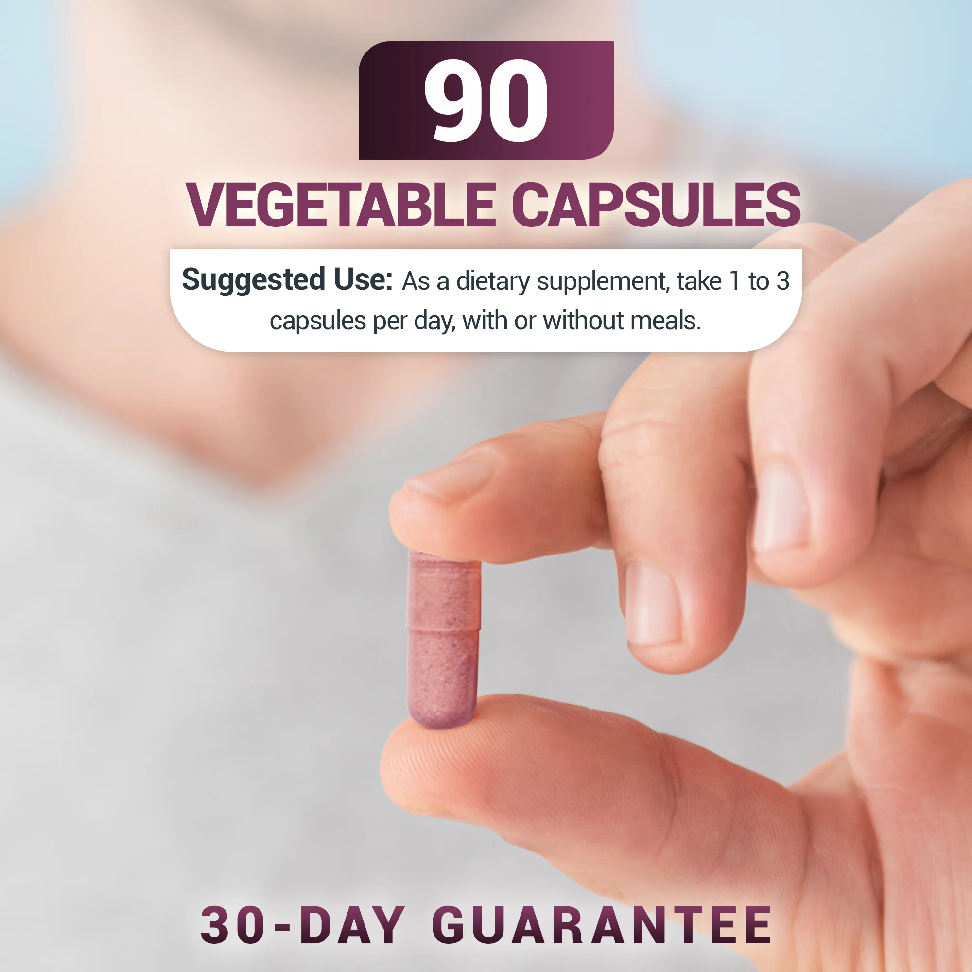 Advanced Immune Support – 1000 mg Black Elderberry with Vitamin D3 & Zinc – 90 Vegetable Capsules - Image 9