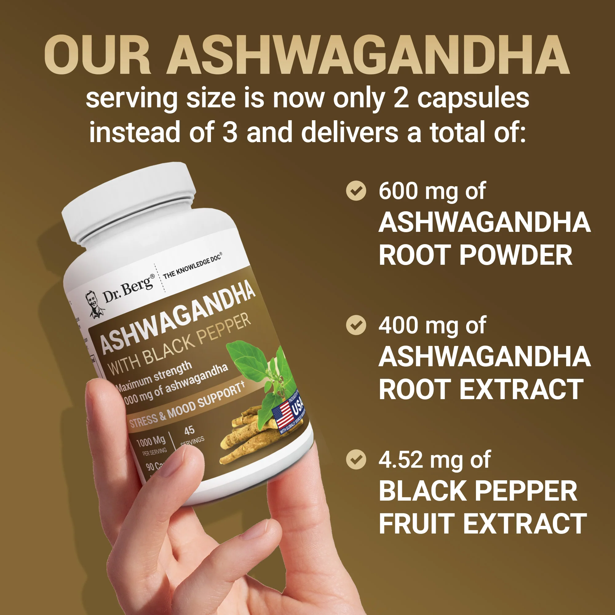 Ashwagandha with BioPerine (Black Pepper) – 90 Vegetable Capsules - Image 7