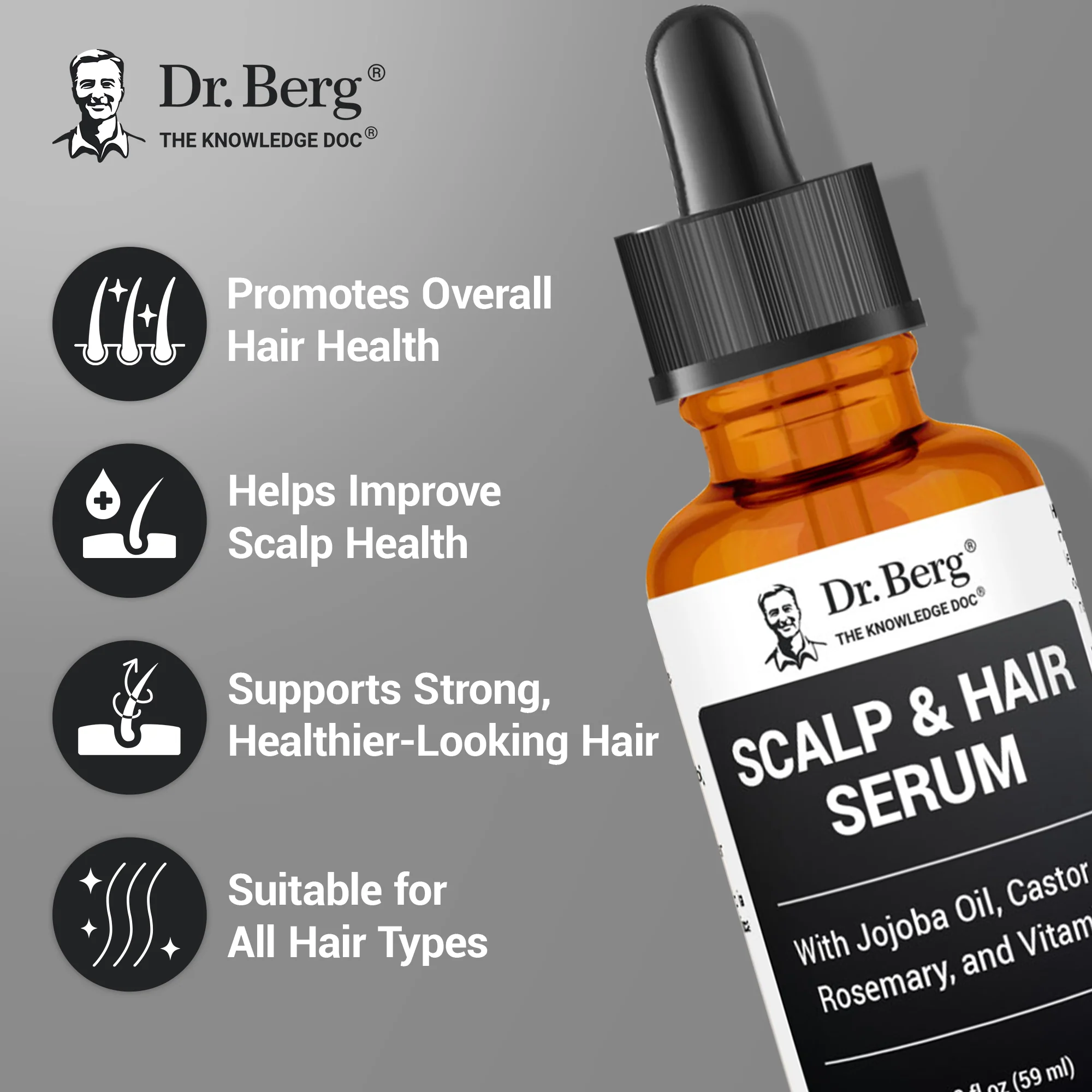 Scalp & Hair Serum – 2 fl oz - Image 7